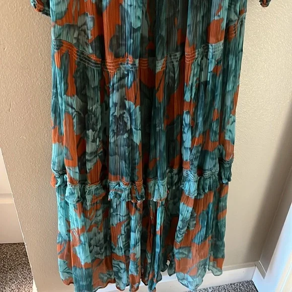 Anthropologie XXSP Marais Printed Tiered Maxi dress - Picture 6 of 8